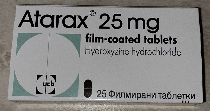 Hydroxyzine 25 mg * 25 UCB FARCHIM