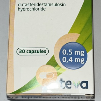 Dutasteride/Tamsulosin 0,5 mg/0,4mg hard capsules * 30