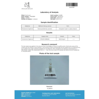 Testosterone Cypionate